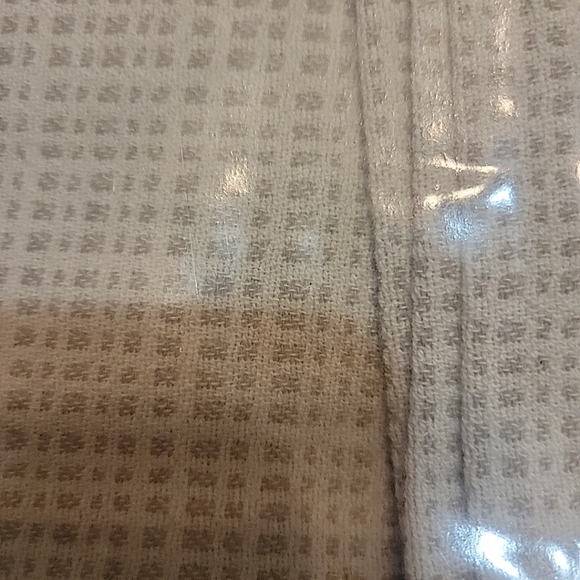 Sferra Bissa King Blanket Cover Nougat  114x93 Fine Linen Cotton - Picture 4 of 4